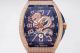 Swiss Replica Franck Muller V45 Dragon Yachting 8215 Blue Dial Rose Gold Diamond Watch  (2)_th.jpg